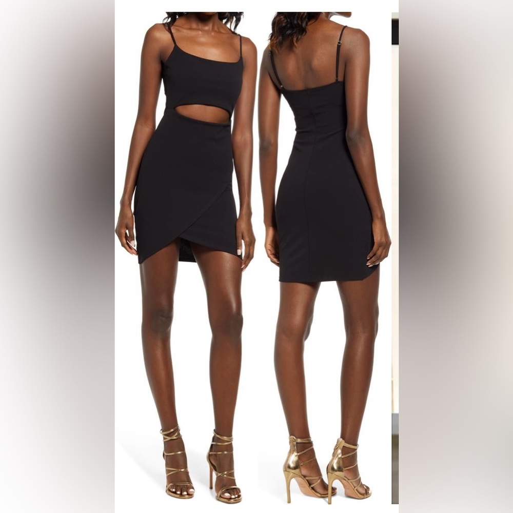 Lulus Cutout Body Con Dress